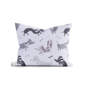 Akce Bavlněný povlak na polštář Renforcé 40 x 60 cm - Pejsci