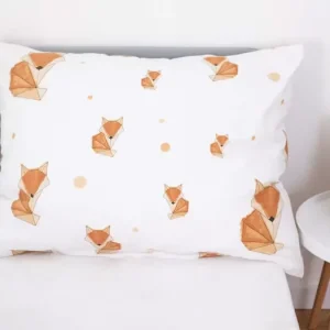 Jen Po Omezenou Doba Bavlněný povlak na polštář Renforcé 50 x 70 cm - Lišky