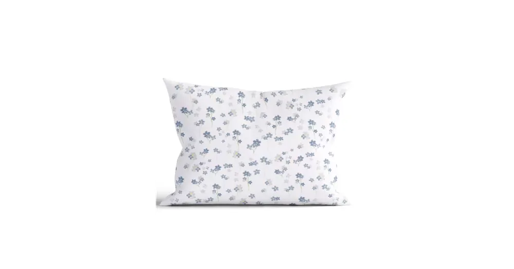 Must-Have Bavlněný povlak na polštář Renforcé 50 x 70 cm - Pomněnky