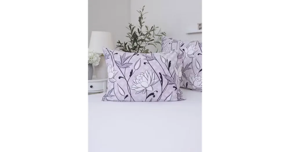 Jen Po Omezenou Doba Bavlněný povlak na polštář Renforcé 50 x 70 cm - Pivoňka