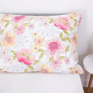 Hit Sezóny Bavlněný povlak na polštář Renforcé 70 x 90 cm - Květinky L02