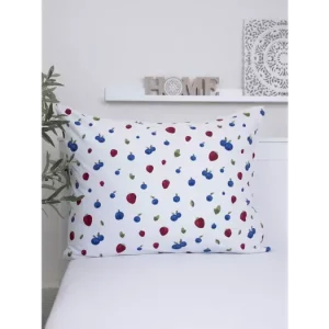 Bavlněný povlak na polštář Renforcé 70 x 90 cm - Lesní plody Nejprodávanější