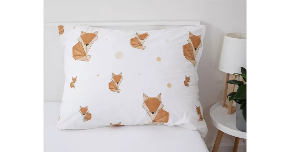 Horká Nabídka Bavlněný povlak na polštář Renforcé 70 x 90 cm - Lišky