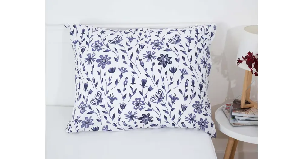Přímo Od Výrobce Bavlněný povlak na polštář Renforcé 70 x 90 cm - Luční kvítí