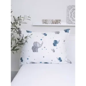 Objednat Nyní Bavlněný povlak na polštář Renforcé 70 x 90 cm - Sloni