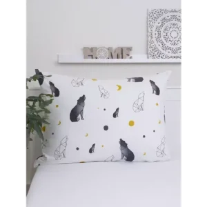 Koupit Online Bavlněný povlak na polštář Renforcé 70 x 90 cm - Vlci