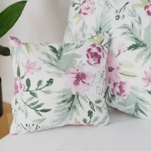 Oblíbený Bavlněný povlak na polštářek Renforcé 40 × 40 cm – Keřová růže
