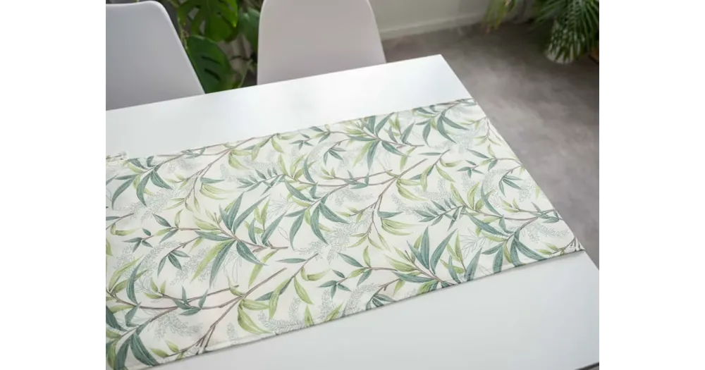 Nová Kolekce Běhoun Bambus – 40 × 180 cm zelená