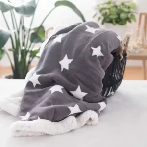 Zlevněný Beránková deka mikroplyš 150 × 200 cm – Estrelas