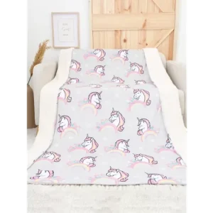 Cenový Hit Beránková deka mikroplyš Exclusive 150 × 200 cm – Jednorožec