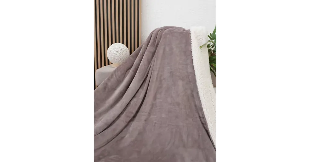 Značkový Beránková deka mikroplyš Exclusive 150 × 200 cm – Laura cappuccino