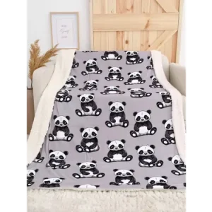 Odeslání Ihned Beránková deka mikroplyš Exclusive 220 × 200 cm – Panda