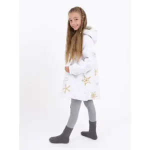 Beránková mikina mikroplyš – Frozen bílé velikost XS dětská Výprodej