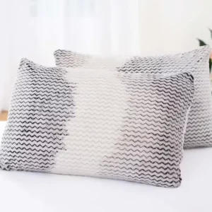 Vysoce Kvalitní Beránkový povlak na polštářek mikroplyš 50 × 70 cm - Yuliya ( 2 ks )