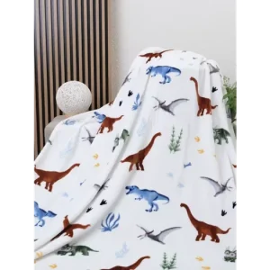 Ověřený Deka mikroplyš 150 × 200 cm – Dinosauři