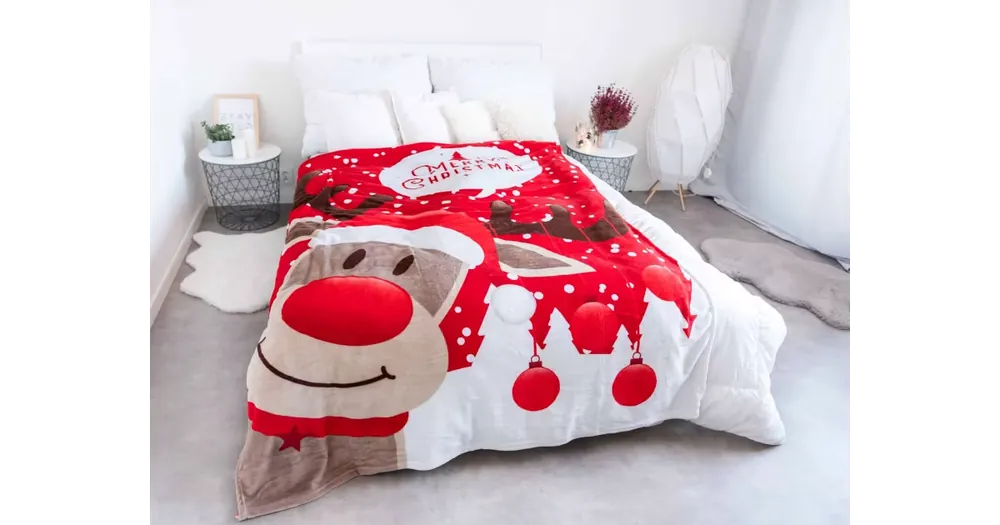 Víkendová Akce Deka mikroplyš 150 × 200 cm – Sob Rudolf