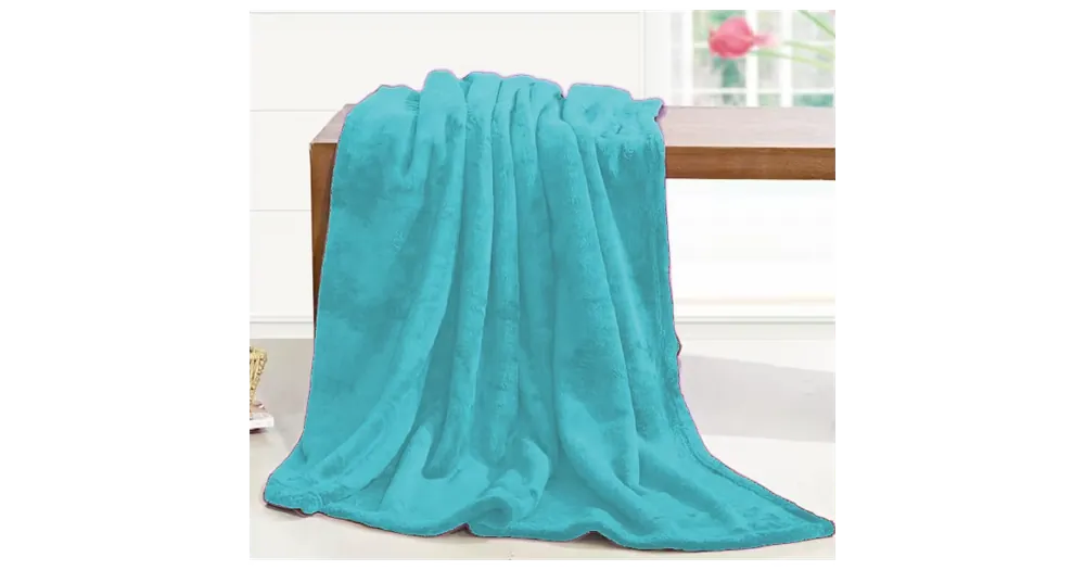 DEKA MIKROPLYŠ 150x200cm azurová Expresní Doručení