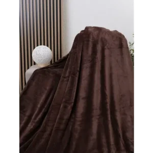 Ověřený Deka mikroplyš 220 × 200 cm – Laura tmavě hnědá