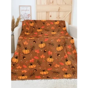 Deka mikroplyš Exclusive 150 × 200 cm – Dýňové kouzlo Akční Nabídka