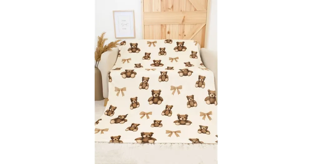 Sezónní Sleva Deka mikroplyš Exclusive 150 × 200 cm – Plyšoví medvídci