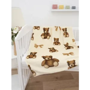 Cenově Výhodný Dětská deka do postýlky mikroplyš Exclusive 80 × 100 cm – Plyšoví medvídci