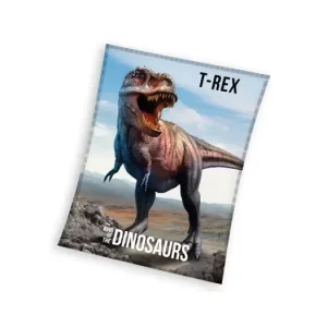Dětská mikroplyšová deka 130 x 170 cm - T-Rex Speciální Cena
