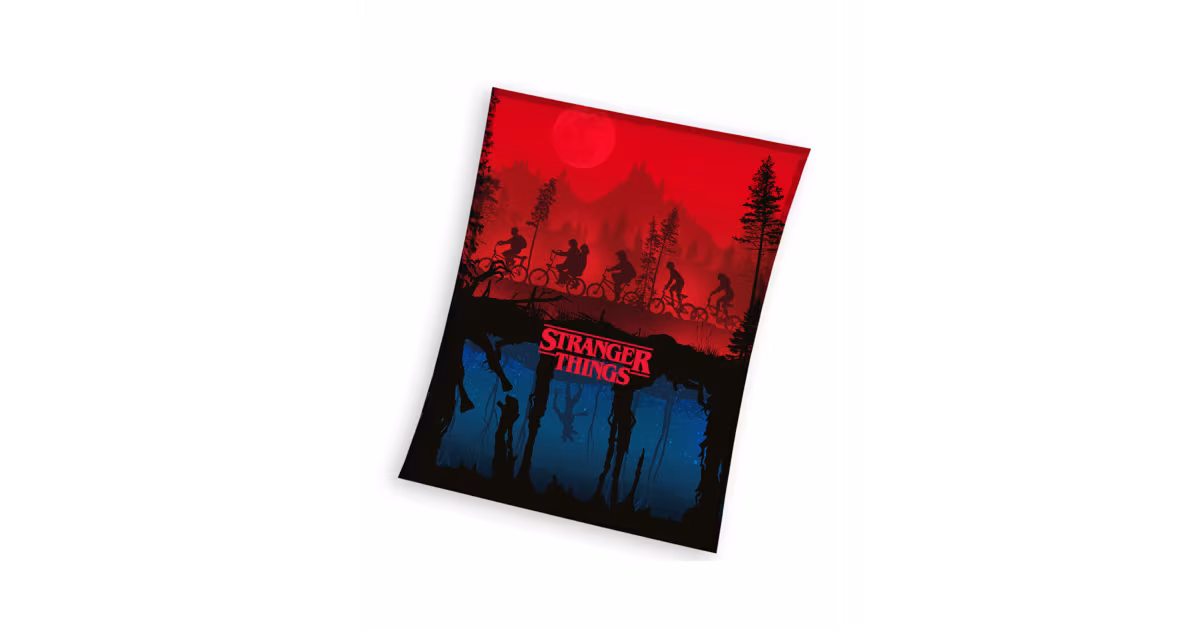 Dětská mikroplyšová deka 150 x 200 cm - Stranger Things Autentický
