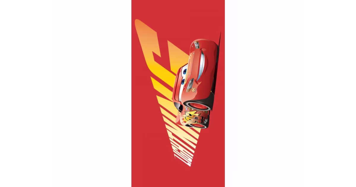 Cenový Hit Dětská osuška 70 × 140 cm ‒ Cars 3 Mc Queen