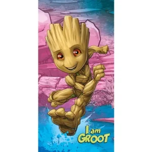 Dětská osuška 70 × 140 cm ‒ Groot "I am groot" Poslední Šance