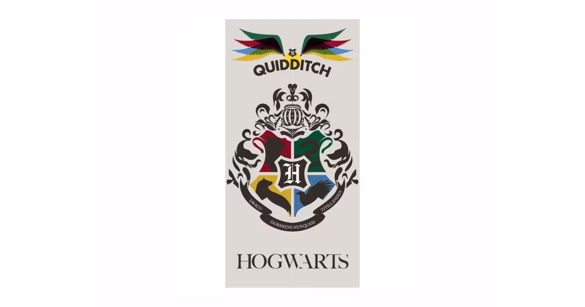 Ověřený Dětská osuška 70 × 140 cm ‒ Harry Potter Famfrpálové Týmy