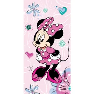 Dětská osuška 70 × 140 cm ‒ Minnie "Pink Bow 02" Nejlepší Cena