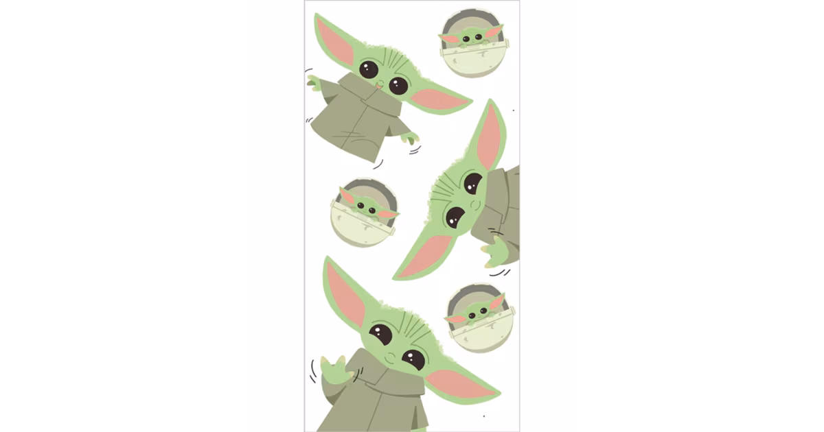 Nejlepší Volba Dětská osuška 70 × 140 cm ‒ Star Wars "Baby Yoda"