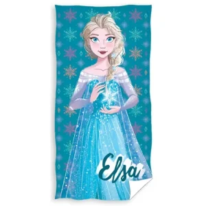 Dětská osuška 70 x 140 cm - Ledové Království Elsa Let it Go Tovární Cena
