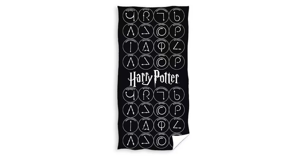 Dětská osuška 70 × 140 cm ‒ Harry Potter Zaklínadla Sezónní Sleva