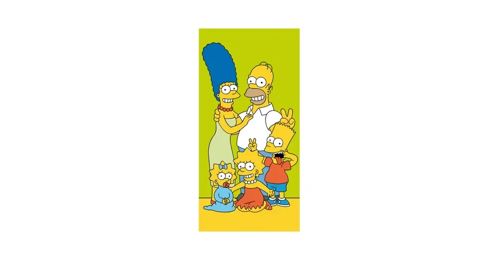 Dětská osuška SIMPSONS FAMILY 70x140cm Odeslání Ihned