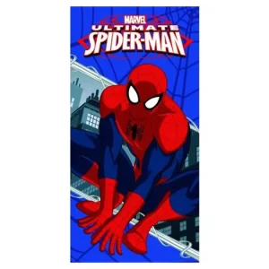 Nejprodávanější Dětská osuška SPIDER-MAN modrá 70x140cm