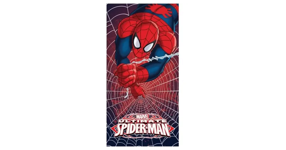 Originální Dětská osuška SPIDER-MAN V SÍTI 70x140cm