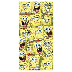 Dětská osuška 70 × 140 cm ‒ Sponge Bob, kam se podíváš Koupit Online