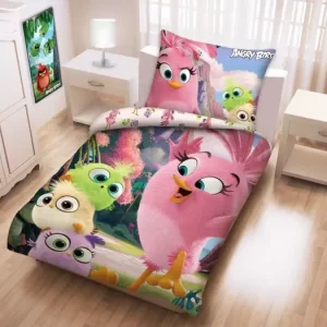 Kup Teď DĚTSKÉ BAVLNĚNÉ POVLEČENÍ - Angry birds Movie 1155