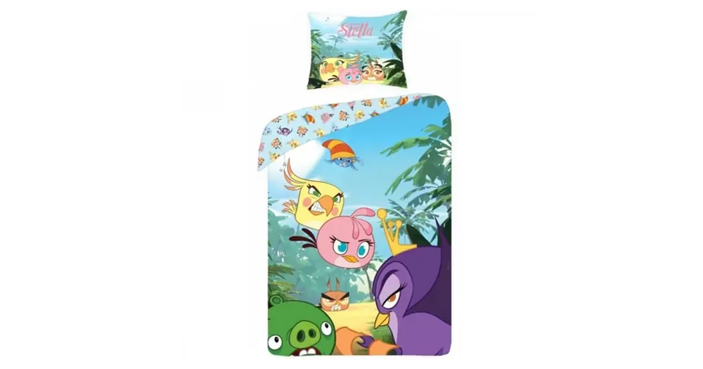 Omezená Nabídka DĚTSKÉ BAVLNĚNÉ POVLEČENÍ - Angry birds Stella 2