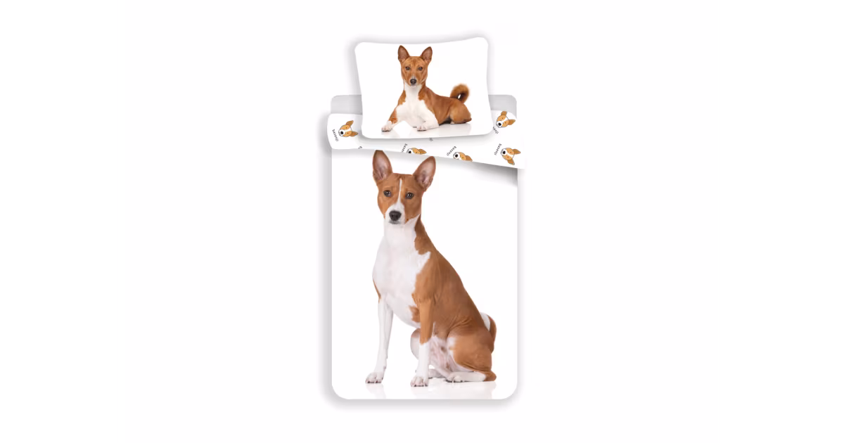 Top Prodej Dětské bavlněné povlečení - Basenji