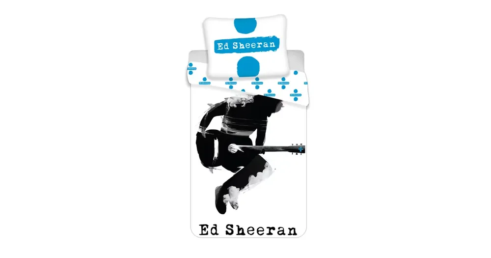 Dětské bavlněné povlečení - Ed Sheeran Omezená Nabídka