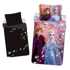 Horká Nabídka Dětské bavlněné povlečení - Frozen 2 "Leaves" (svítíci efekt)