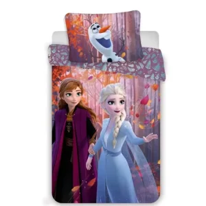 Pouze Dnes Dětské bavlněné povlečení - Frozen 2 Sister purple