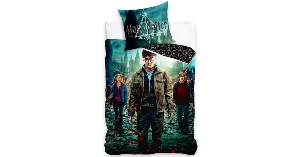 Vrácení Zdarma Dětské bavlněné povlečení - Harry Potter a čarodějové