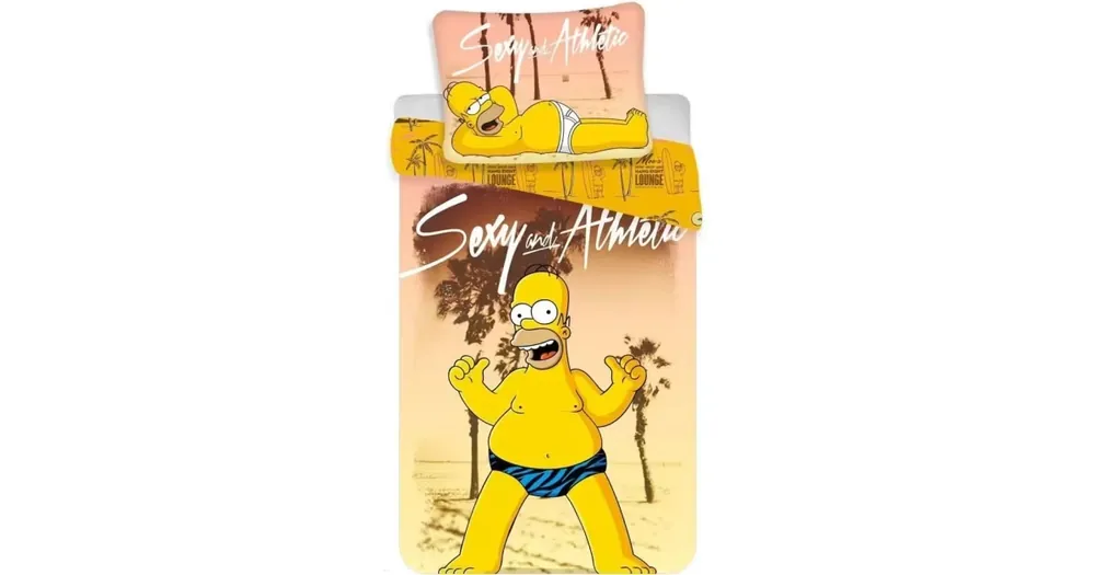 Finální Výprodej Dětské bavlněné povlečení - Homer beach