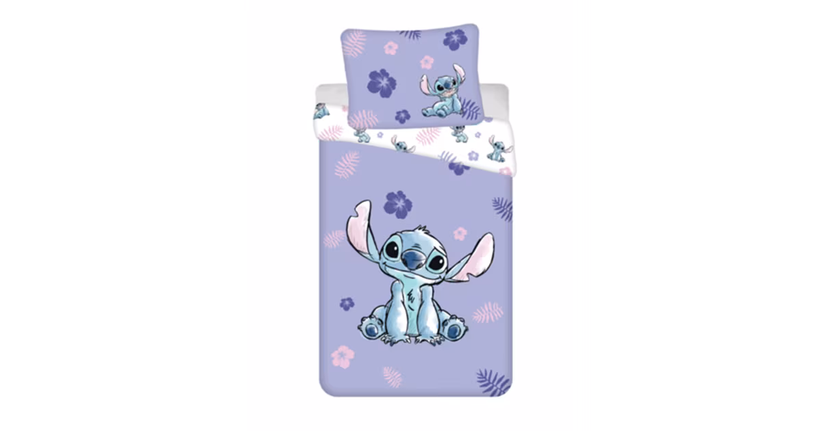 Dětské bavlněné povlečení - Lilo and Stitch Výprodej