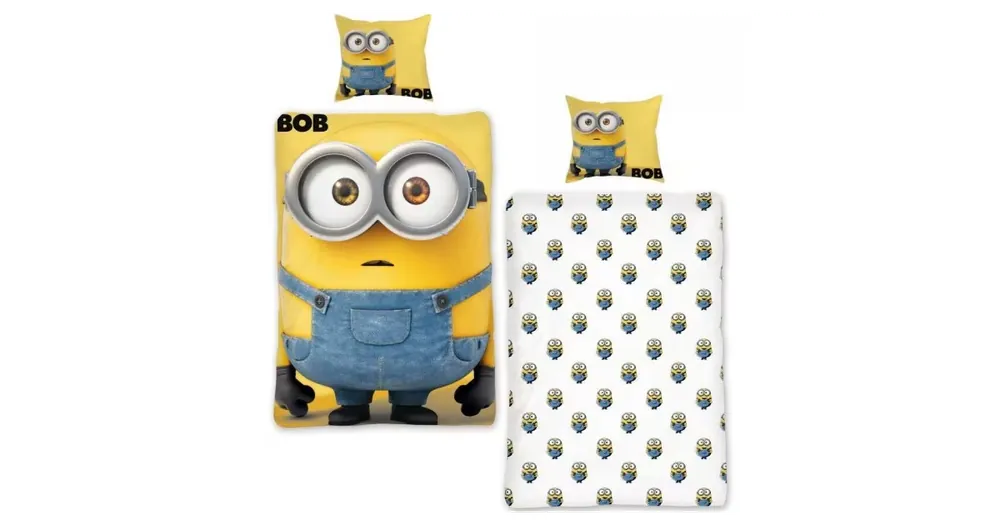 Ihned K Objednání DĚTSKÉ BAVLNĚNÉ POVLEČENÍ - Mimoni Bob