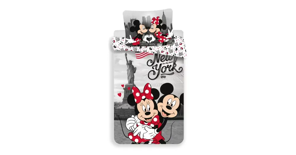 Dětské bavlněné povlečení - Minnie in New York Akce