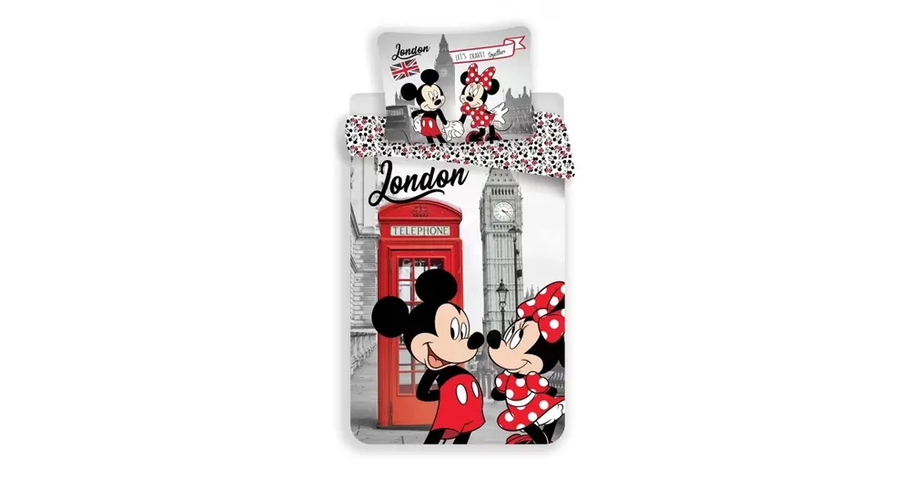 Dětské bavlněné povlečení - Minnie London Nejlepší Cena